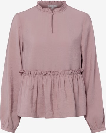 Marie Lund Blouse in Pink: front