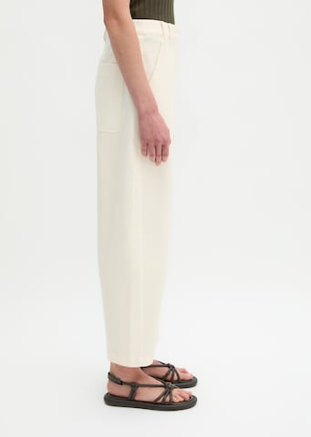 Marc O'Polo Loose fit Trousers in White