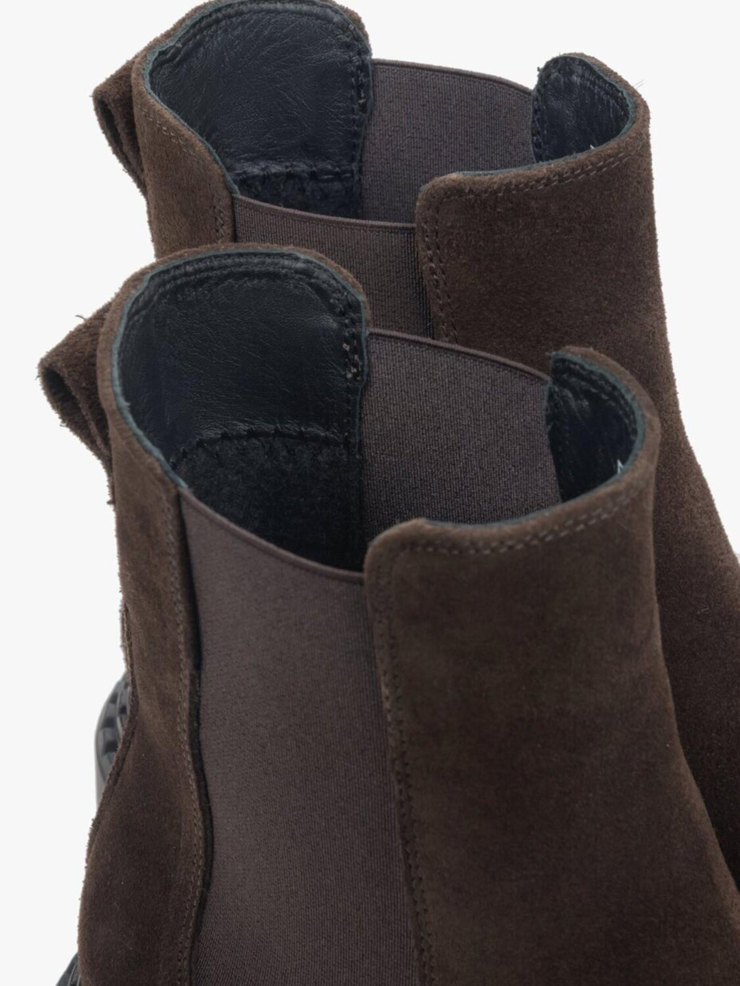 Estro Chelsea Boots '09-3806' i brun