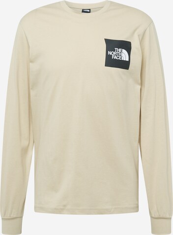 THE NORTH FACE Shirt in Beige: voorkant