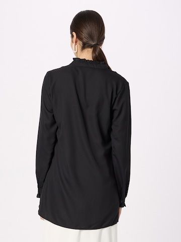 Chemisier 'SIGNE' PIECES en noir