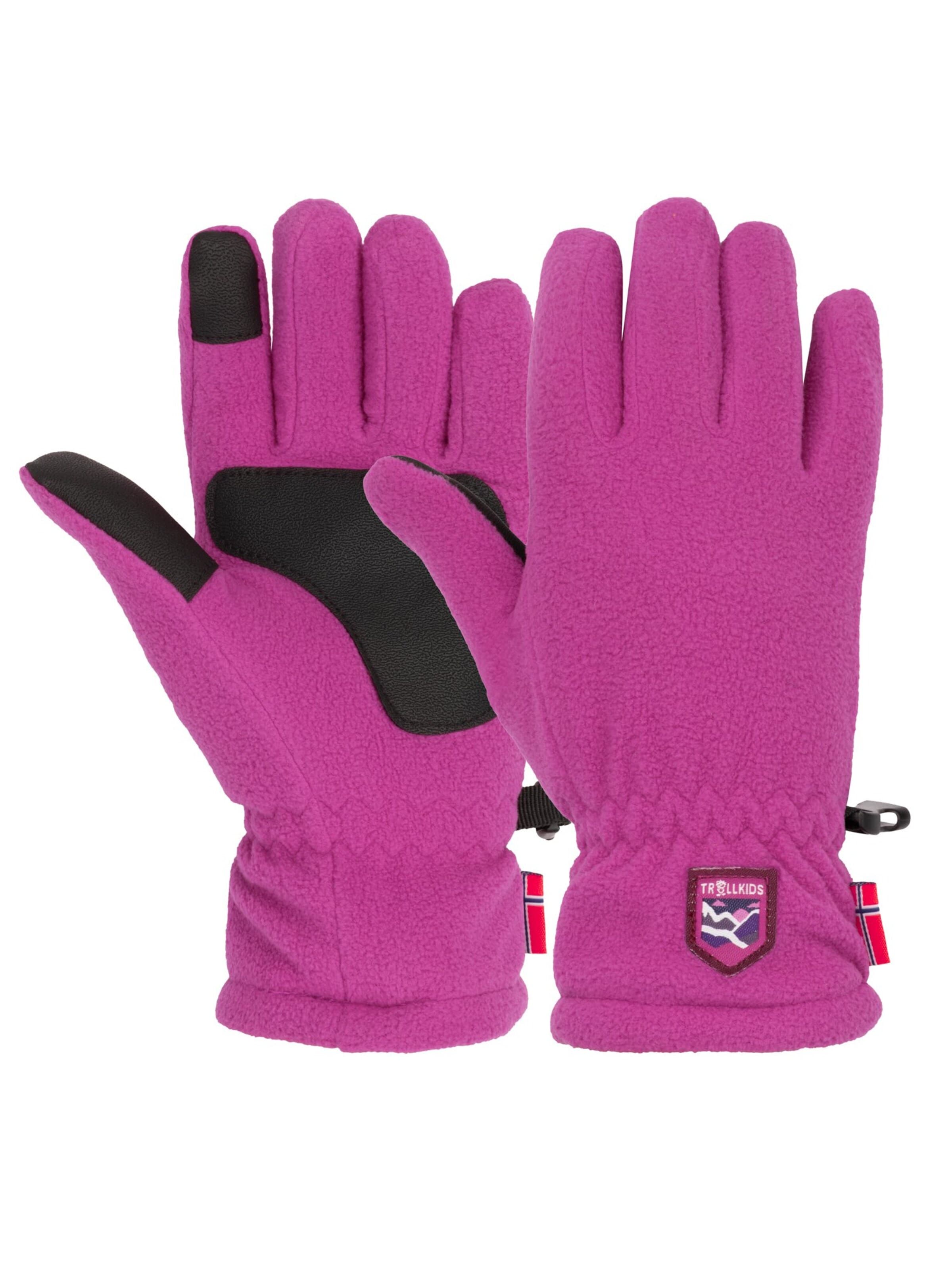 TROLLKIDS Gloves in Purple: front