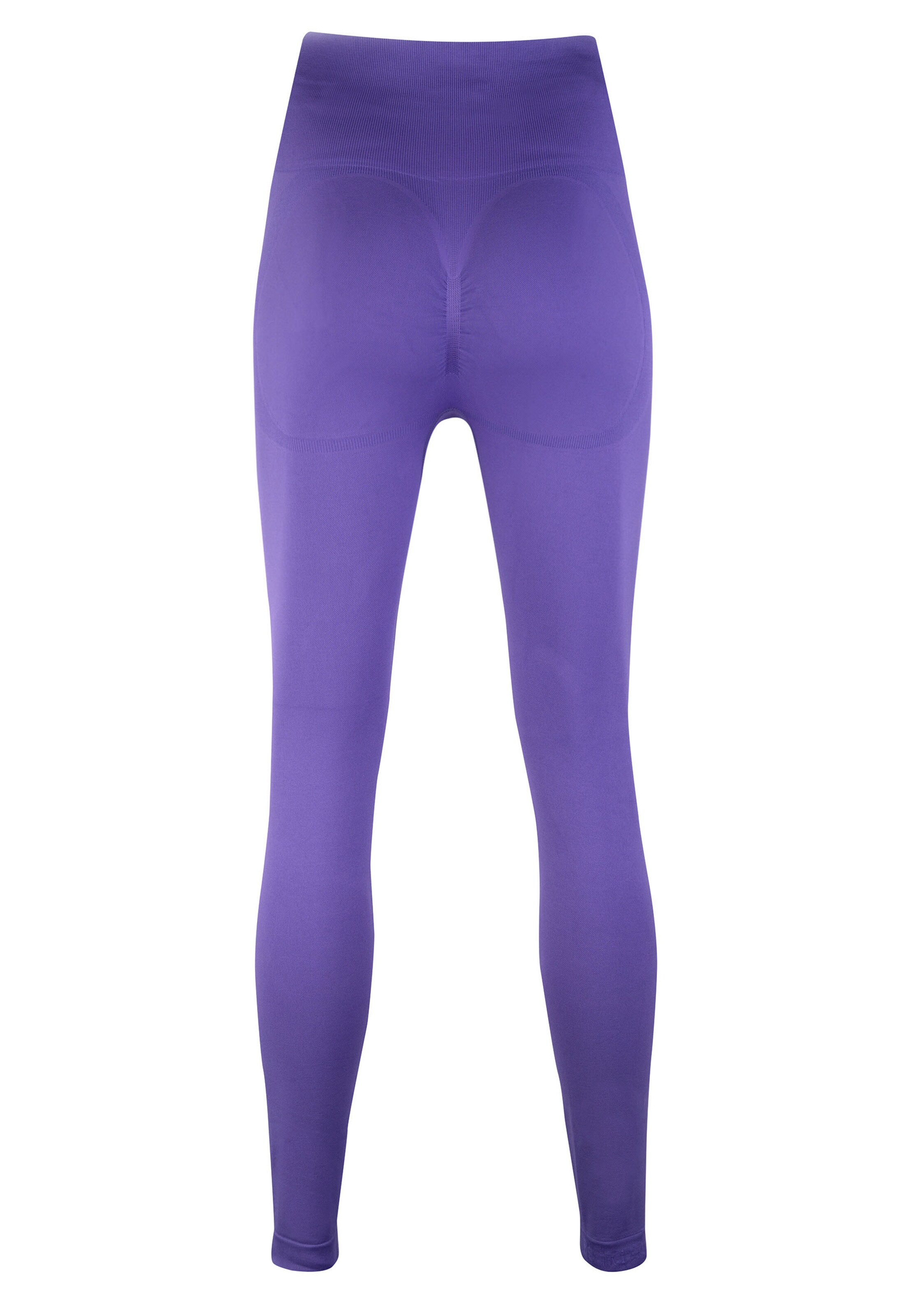 BeShaped Skinny Tights 'Opschieten' in Lila