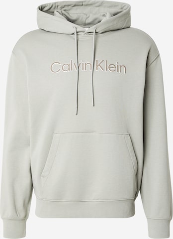 pilka Calvin Klein Megztinis be užsegimo: priekis