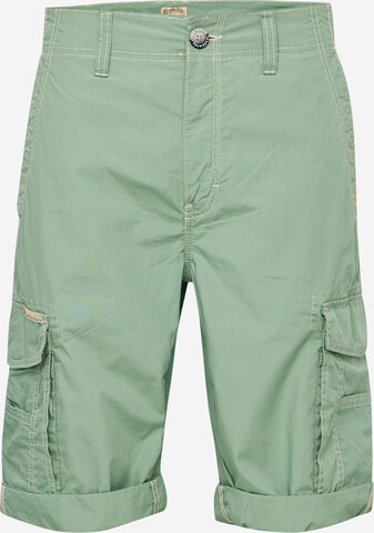 CAMP DAVID tavaline Klapptaskutega püksid, värv roheline: eest vaates