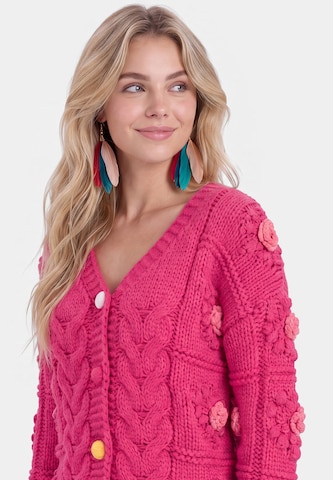 IZIA - Cárdigan en rosa