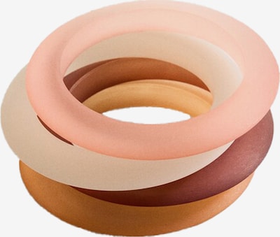 MANGO Bracelet 'MEGAN' in Beige / Brown / Ochre / Rose, Item view