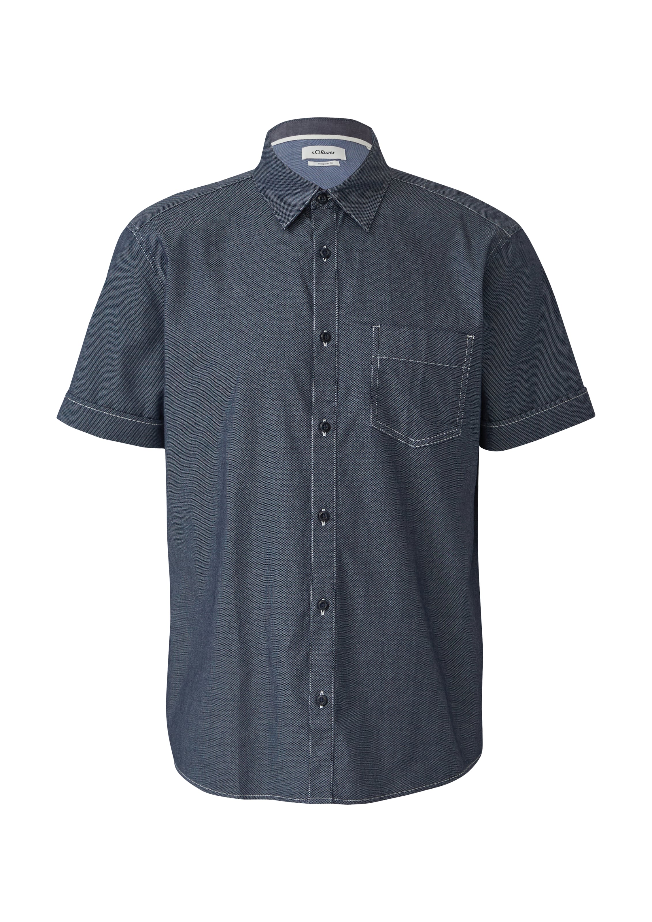 s.Oliver Рубашка в Синий: спереди