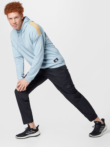 ADIDAS SPORTSWEAR Αθλητική μπλούζα φούτερ σε μπλε