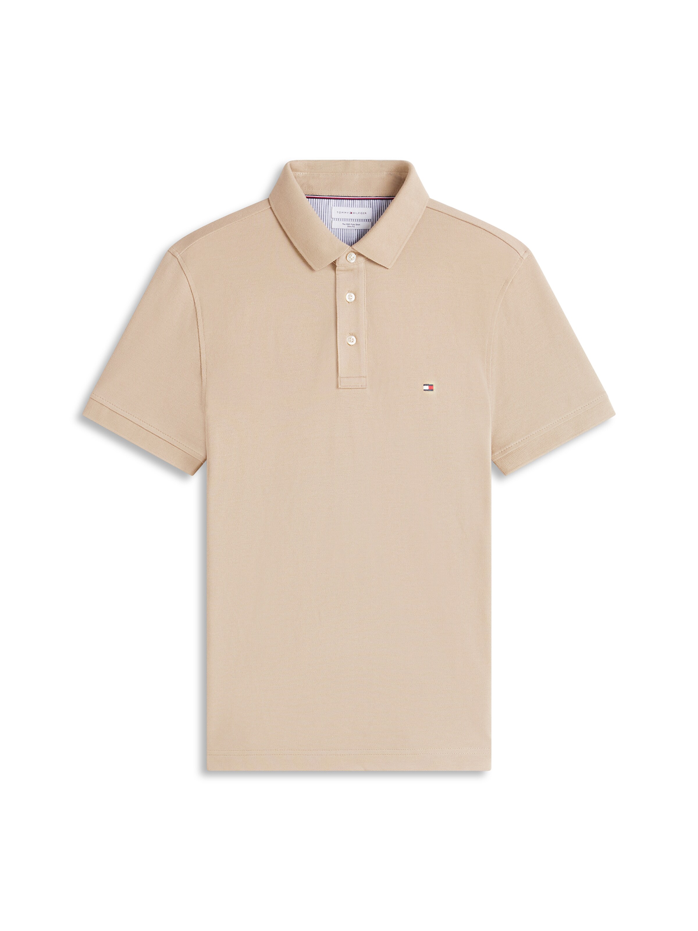 TOMMY HILFIGER Poloshirt 'CORE 1985' in beige, Produktansicht