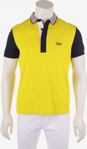 BOSS Black Shirt in S in Yellow: front