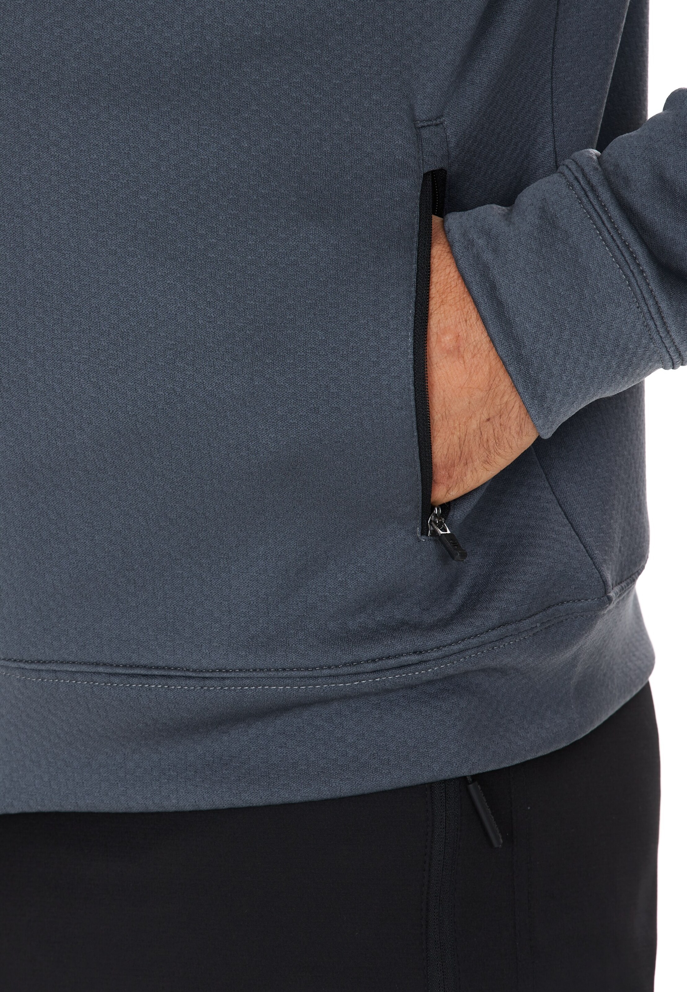 ENDURANCE Sportsweatjacke 'Dereff' in Grau