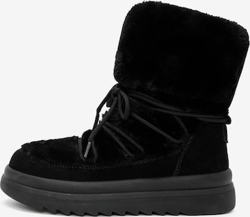 Ankle boots di Derimod in nero: frontale