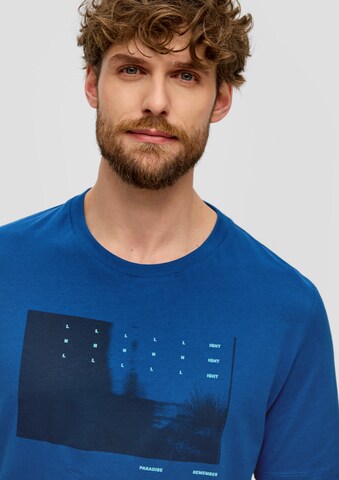 s.Oliver T-Shirt in Blau