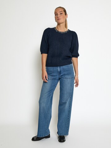 Pull-over 'Kira' Peppercorn en bleu