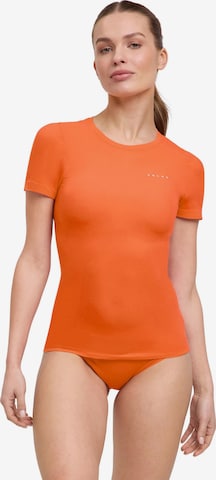 FALKE Base Layer in Orange: Vorderseite