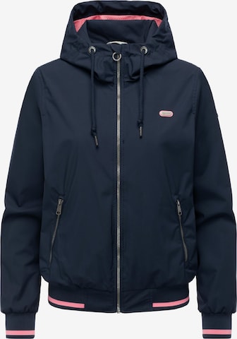 Giacca funzionale 'Oggie' di Ragwear in blu: frontale