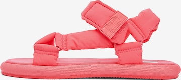 Tommy Jeans Sandals in Pink: front