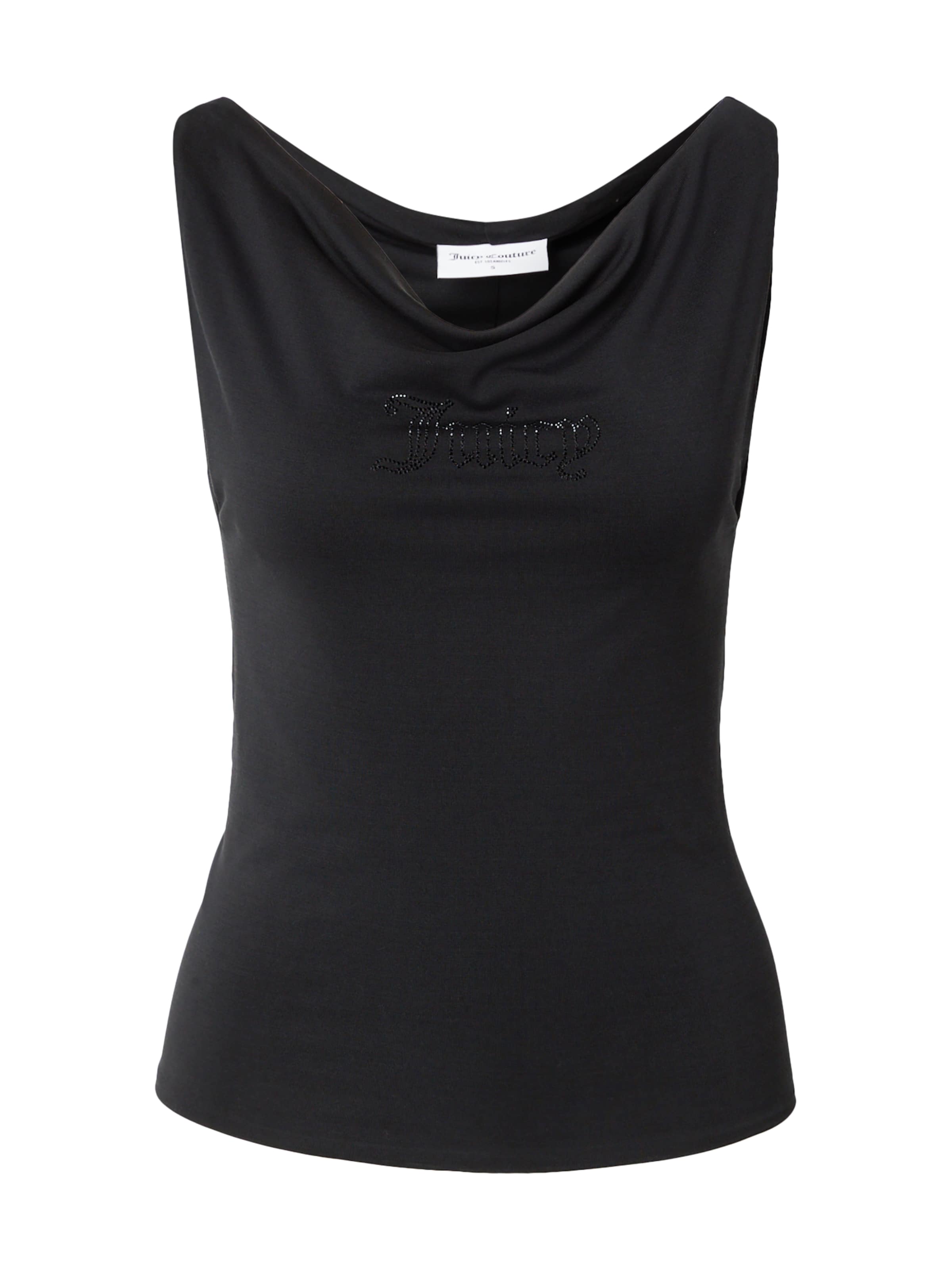Juicy Couture Top – černá: přední strana