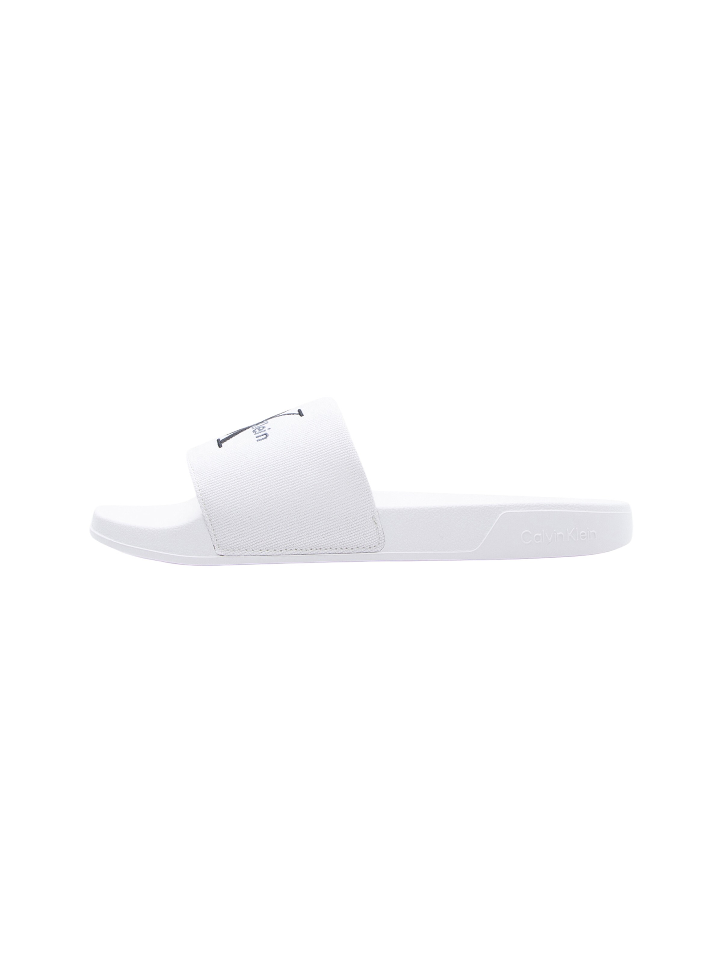 Calvin Klein Mules 'ESS' in White: front