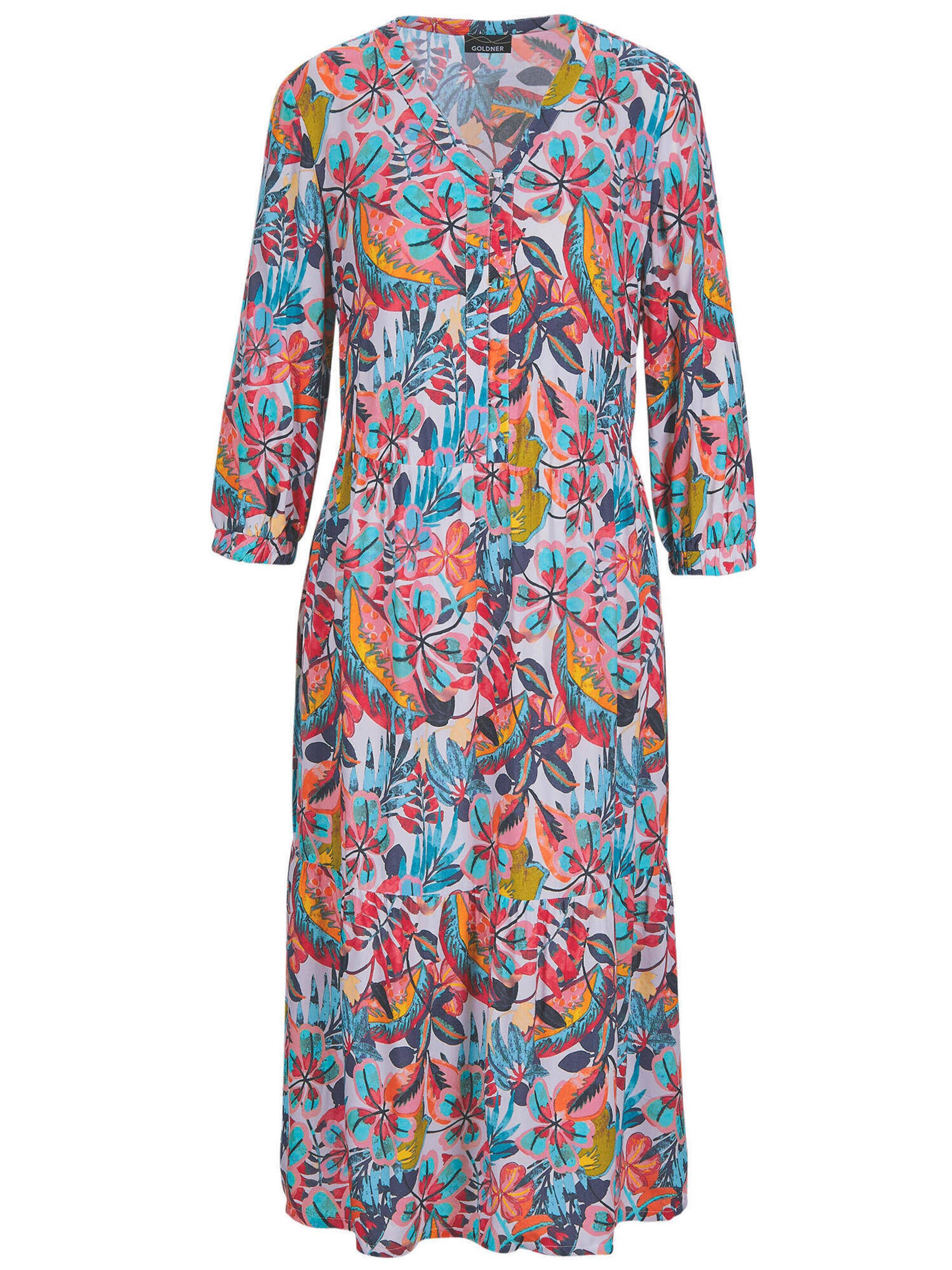 Goldner Kleid in Mischfarben: Vorderseite