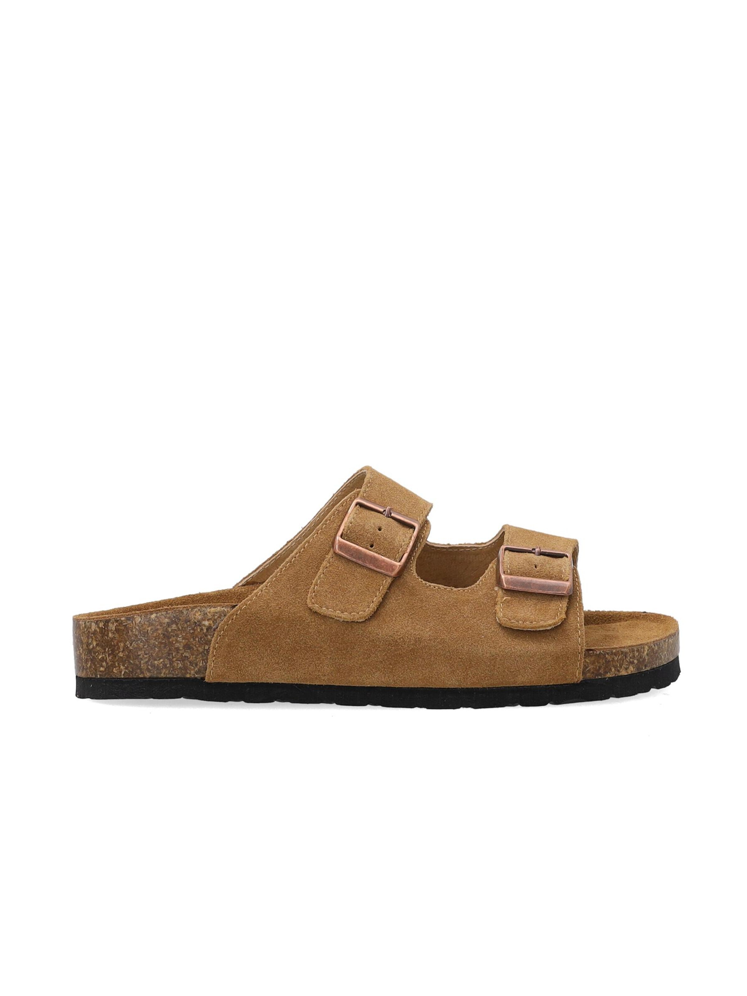 VENEZIA Mules 'Venezia' in Brown: front