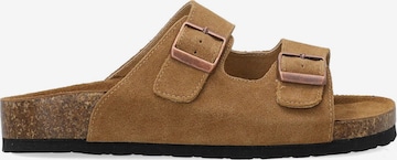 VENEZIA Mules 'Venezia' in Brown: front