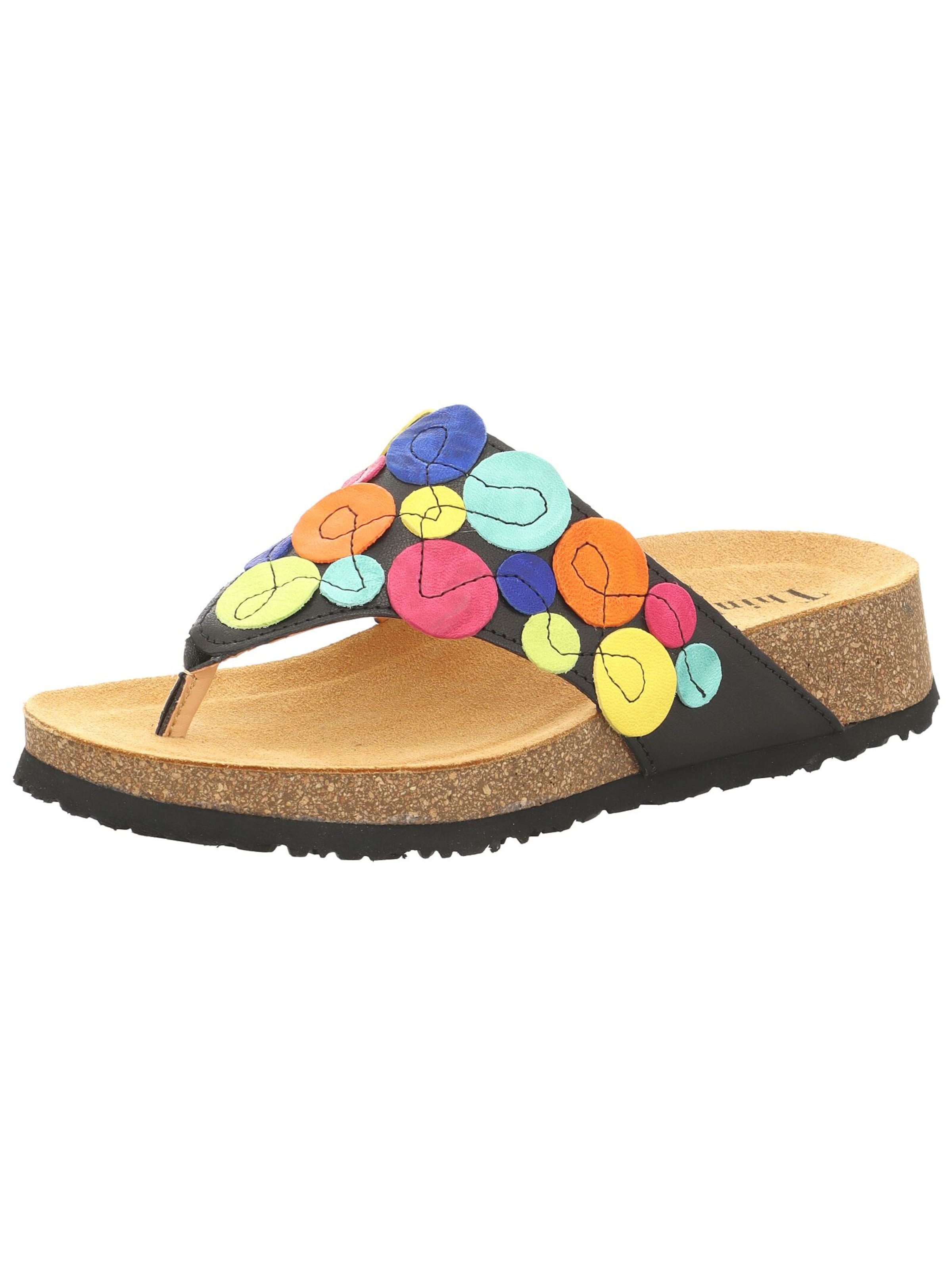 Infradito 'Koak' di THINK! in nero: frontale