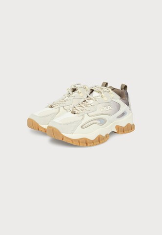 Baskets basses 'RAY TRACER' FILA en beige