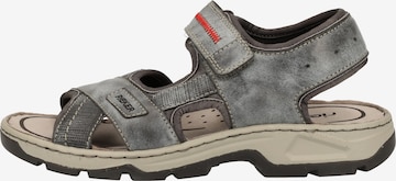 Rieker Hiking Sandals in Grey