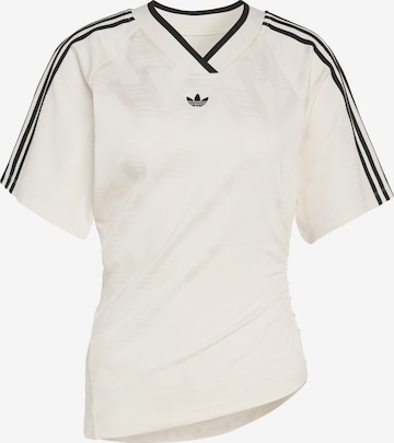 T-shirt ADIDAS ORIGINALS en blanc : devant