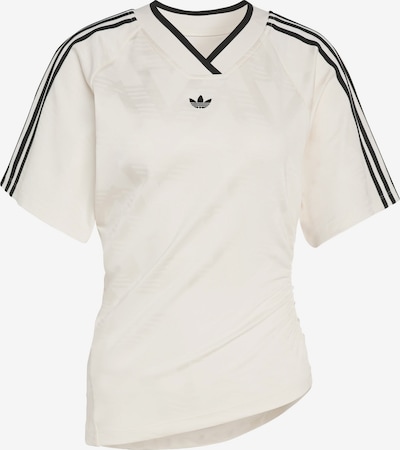 ADIDAS ORIGINALS Paita 'ROUCHED FOOTBALL' värissä musta / valkoinen, Tuotenäkymä