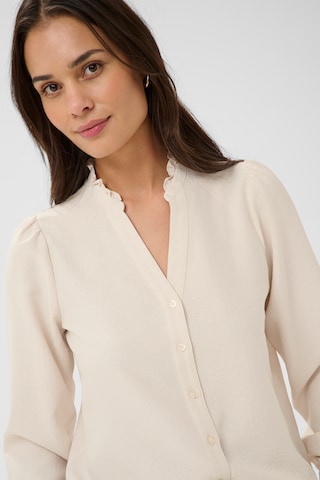 Kaffe Blouse in White