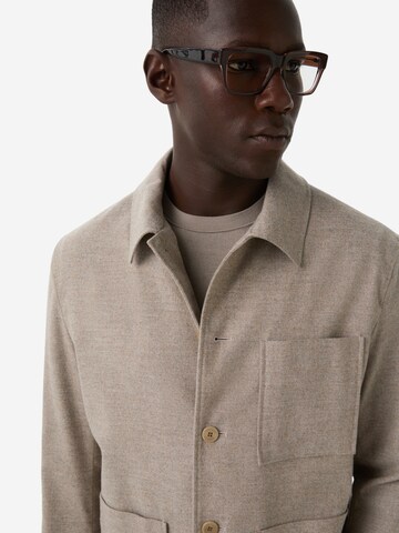 BOGNER Regular Fit Jacke 'Mirco' in Grau