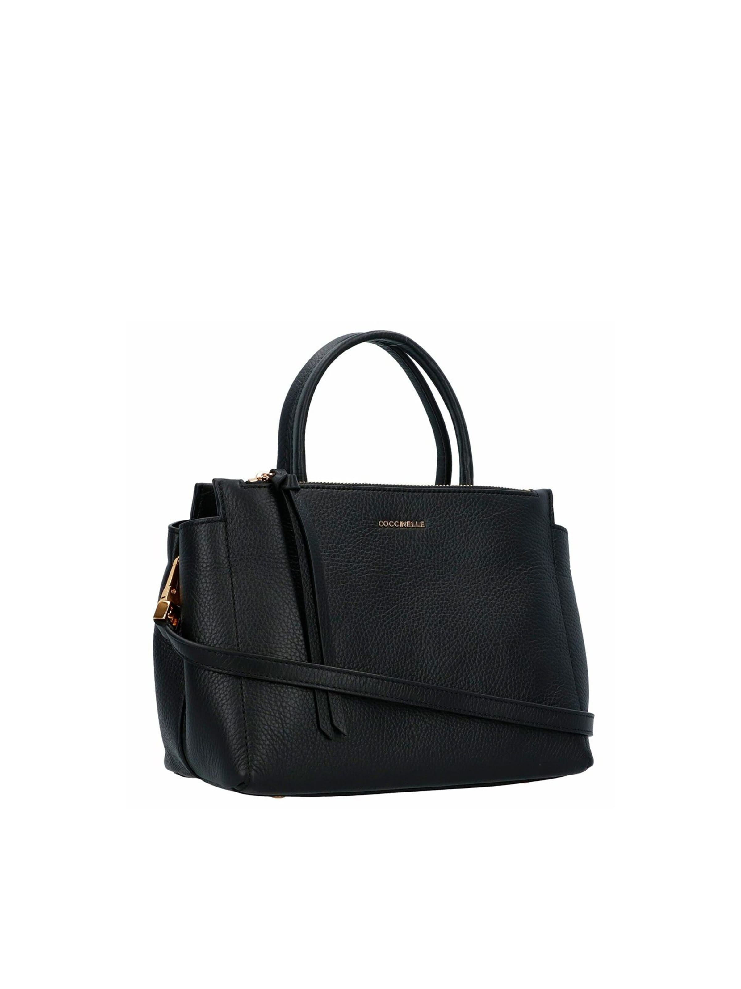 Sacs à main 'Arlettis Handbag Grained Leather' Coccinelle en noir
