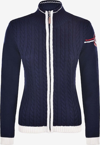 Cardigan 'Scottie' Sir Raymond Tailor en bleu : devant