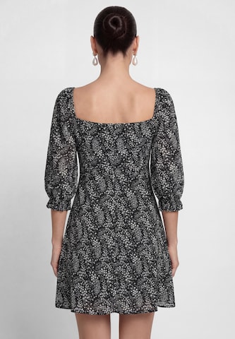 Robe d’été 'Festive' faina en noir