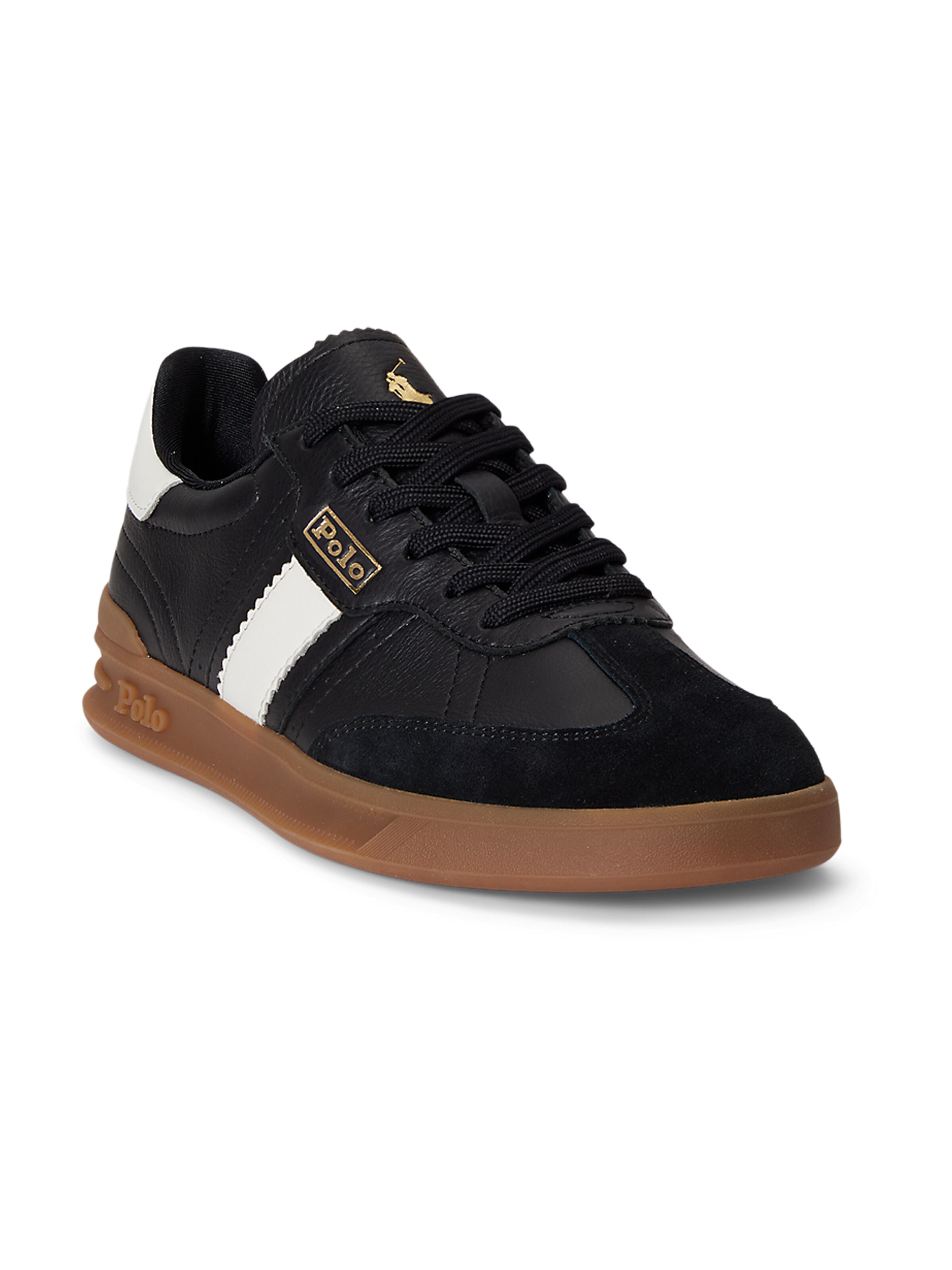 Polo Ralph Lauren Trainers 'AERA' in Black: front