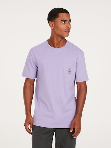 PROTEST Shirt 'ISIAH' in Lila: voorkant