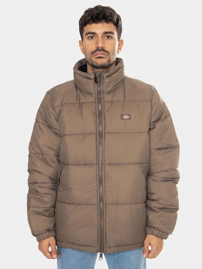 DICKIES Vinterjakke 'Waldenburf' i S i brun, Produktvisning