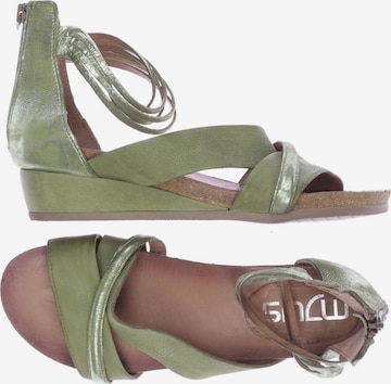 MJUS Sandals & High-Heeled Sandals in 39 in Green: front