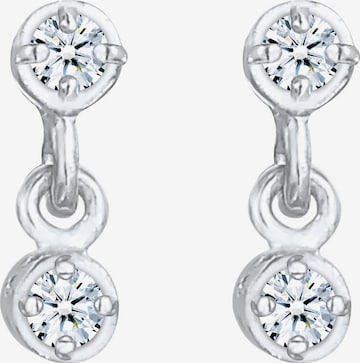 Elli DIAMONDS Earrings in Silver: front