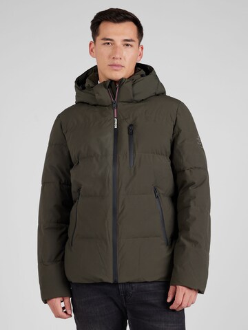 Veste d’hiver 'BAZON' ECOALF en vert : devant