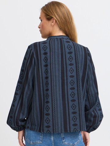 PULZ Jeans Tuniek ' PZTIONA Blouse ' in Blauw