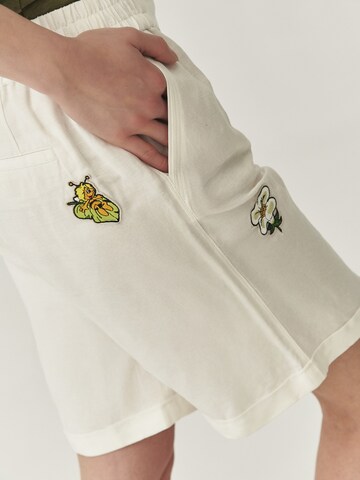 TATUUM Loosefit Broek in Wit