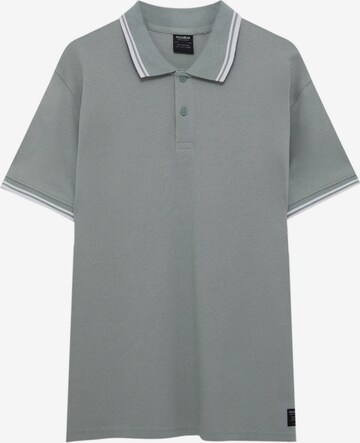 Pull&Bear Shirt in Grey: front