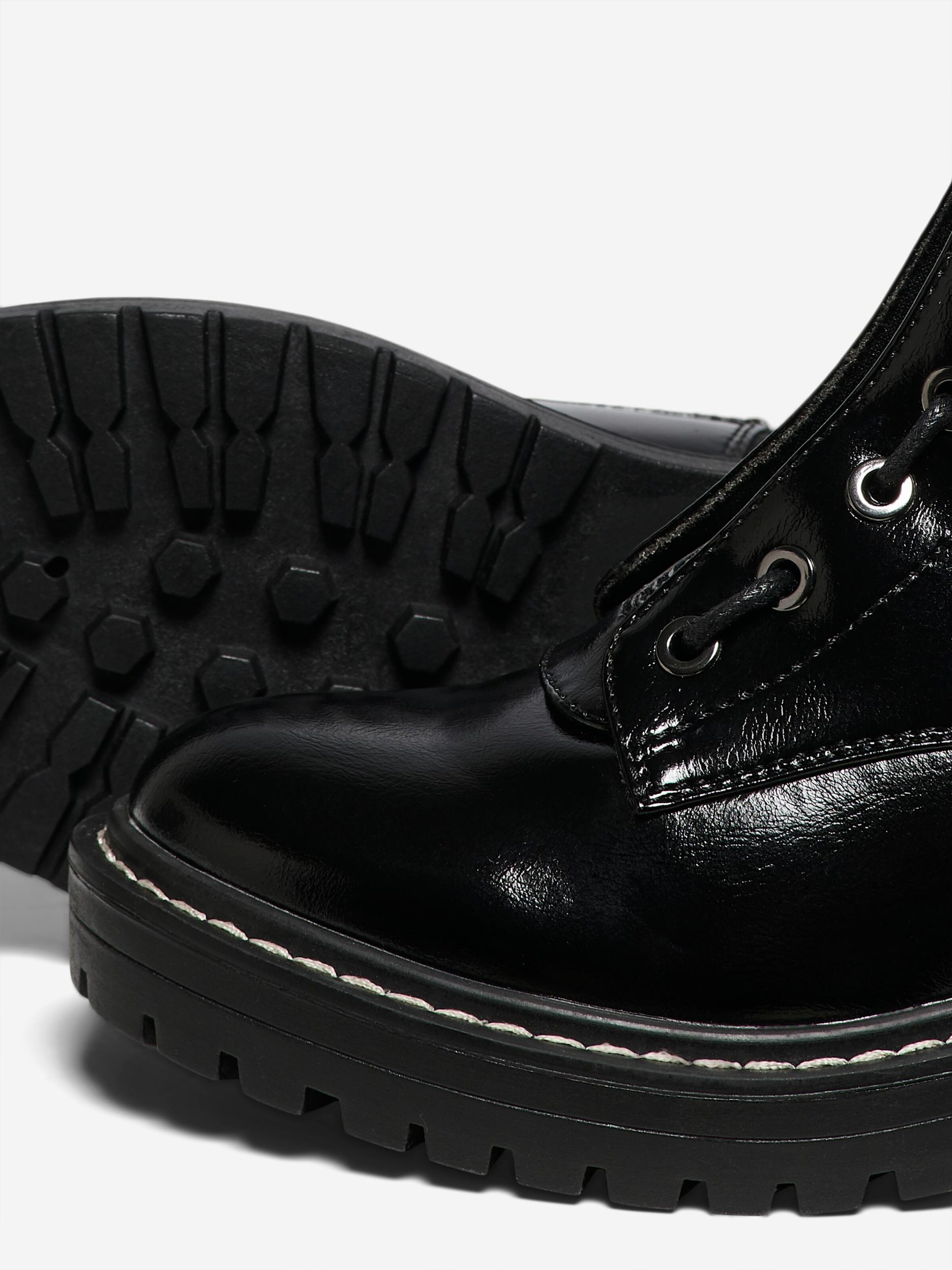 Chaussures Bottines à lacets Bold ONLY en Noir 