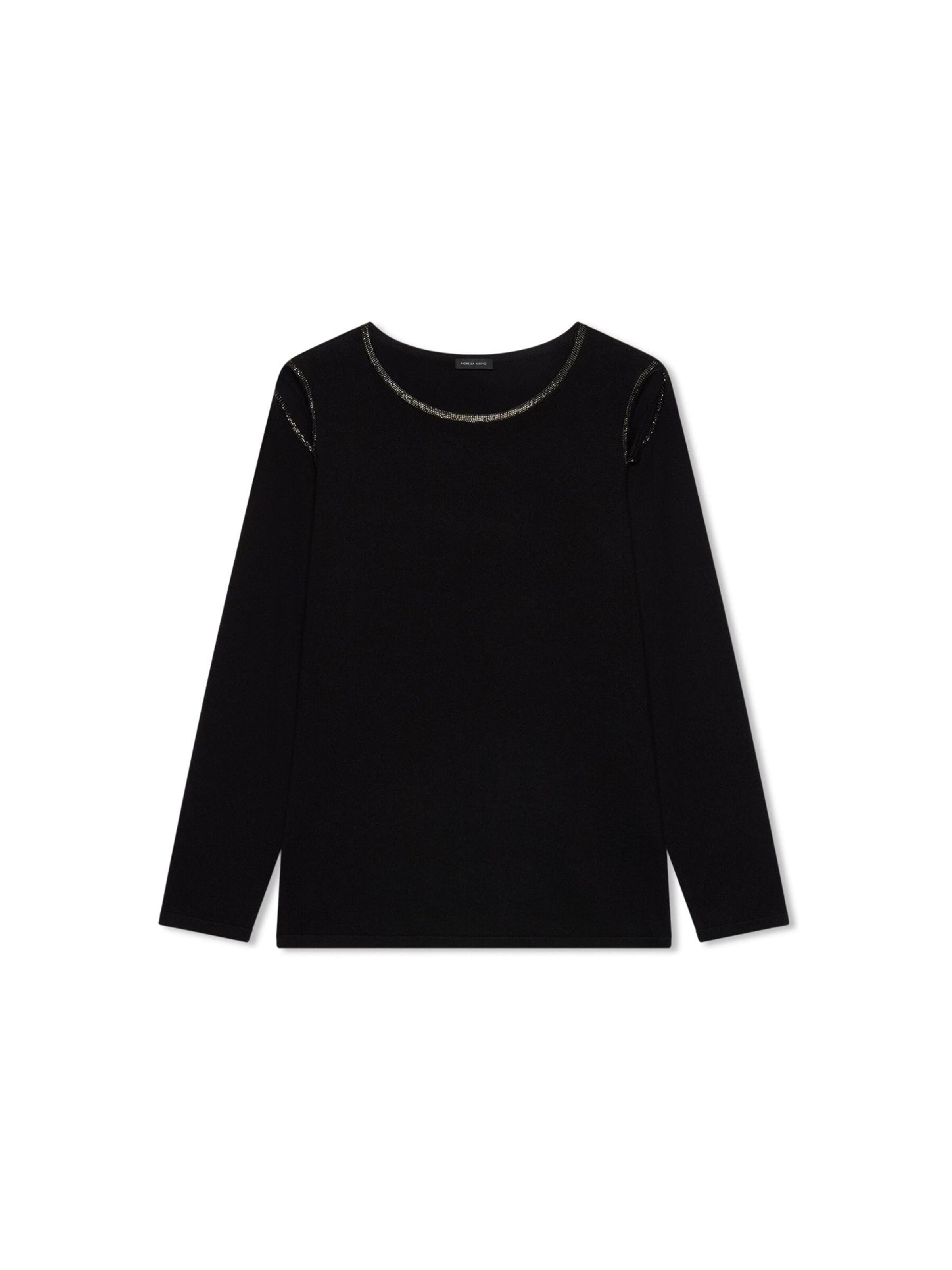 Fiorella Rubino - Jersey en negro: frente