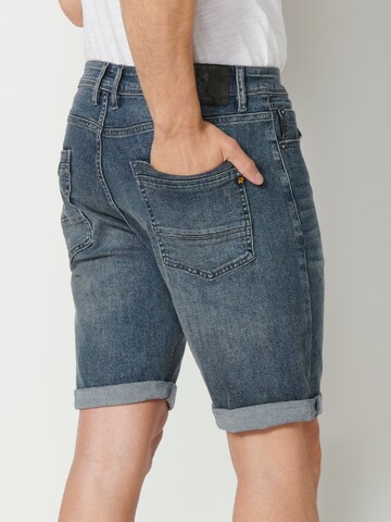 KOROSHI Regular Jeans in Blau