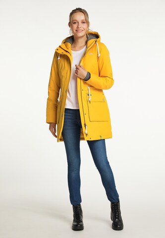 Schmuddelwedda Winter Parka in Yellow